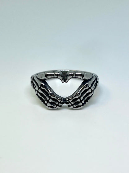 Heart Hands Ring