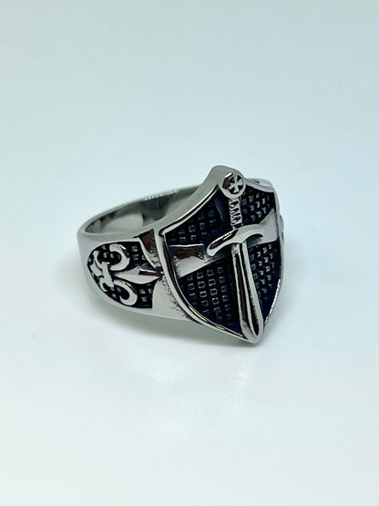 Sword Shield Ring