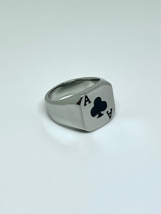 Clubs Signet Ring