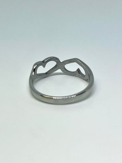 Double Heart Ring