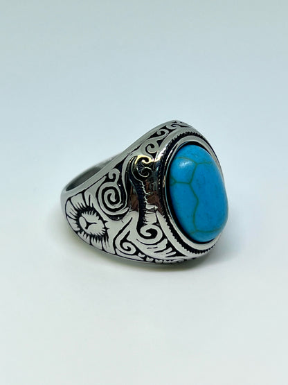 Blue Stone Ring