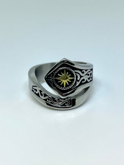 Golden Star Ring
