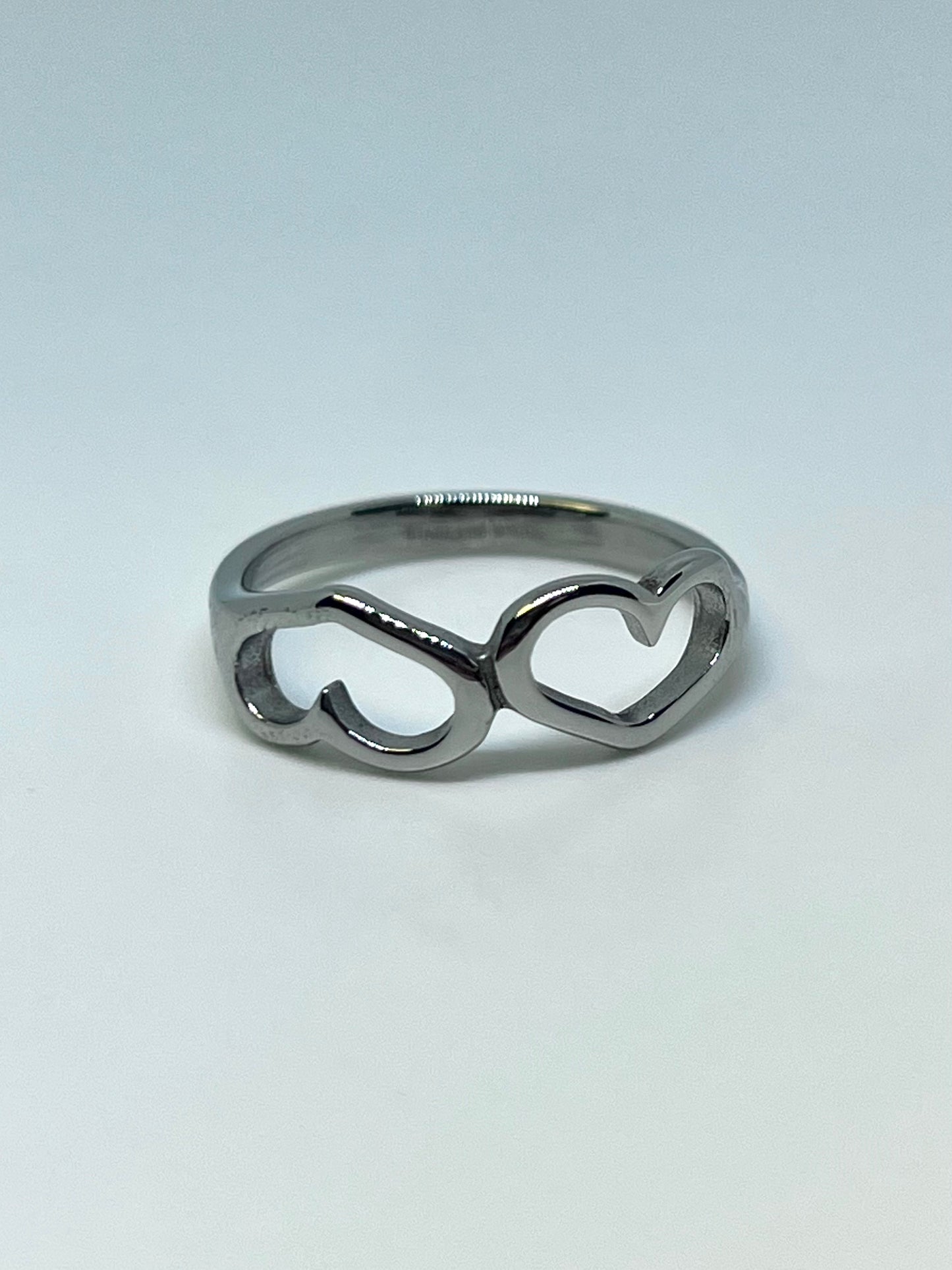 Double Heart Ring